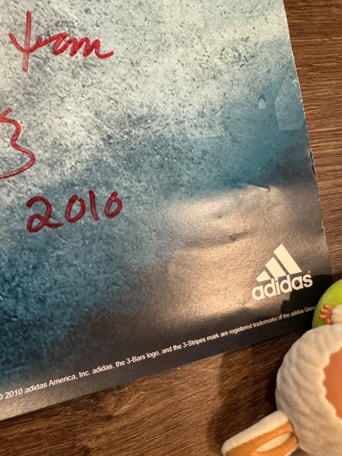 Olympic Runner GRETE WAITZ Signed Autographed Adidas Poster NYCM 2016 9 time Win
