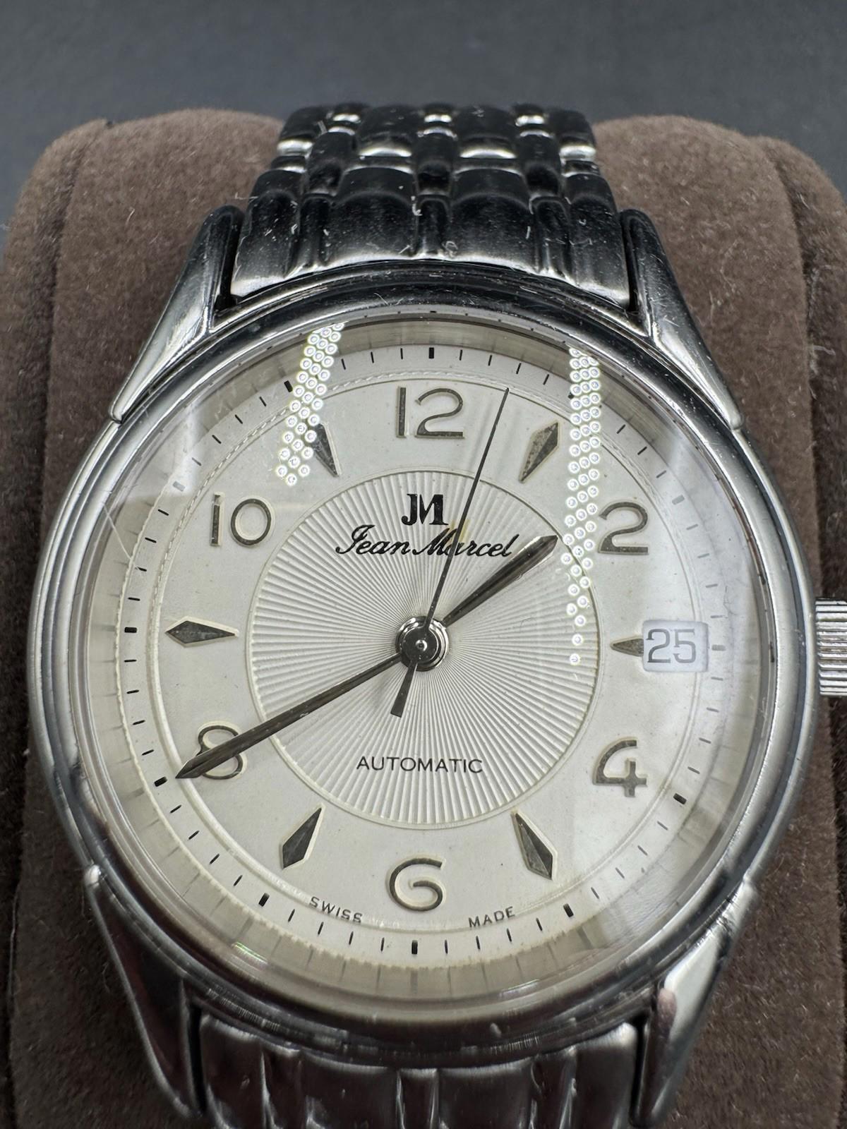 Jean Marcel Automatic Watch 160.154 Twenty Five Jewels Swiss Made 5 ATM Sapphire