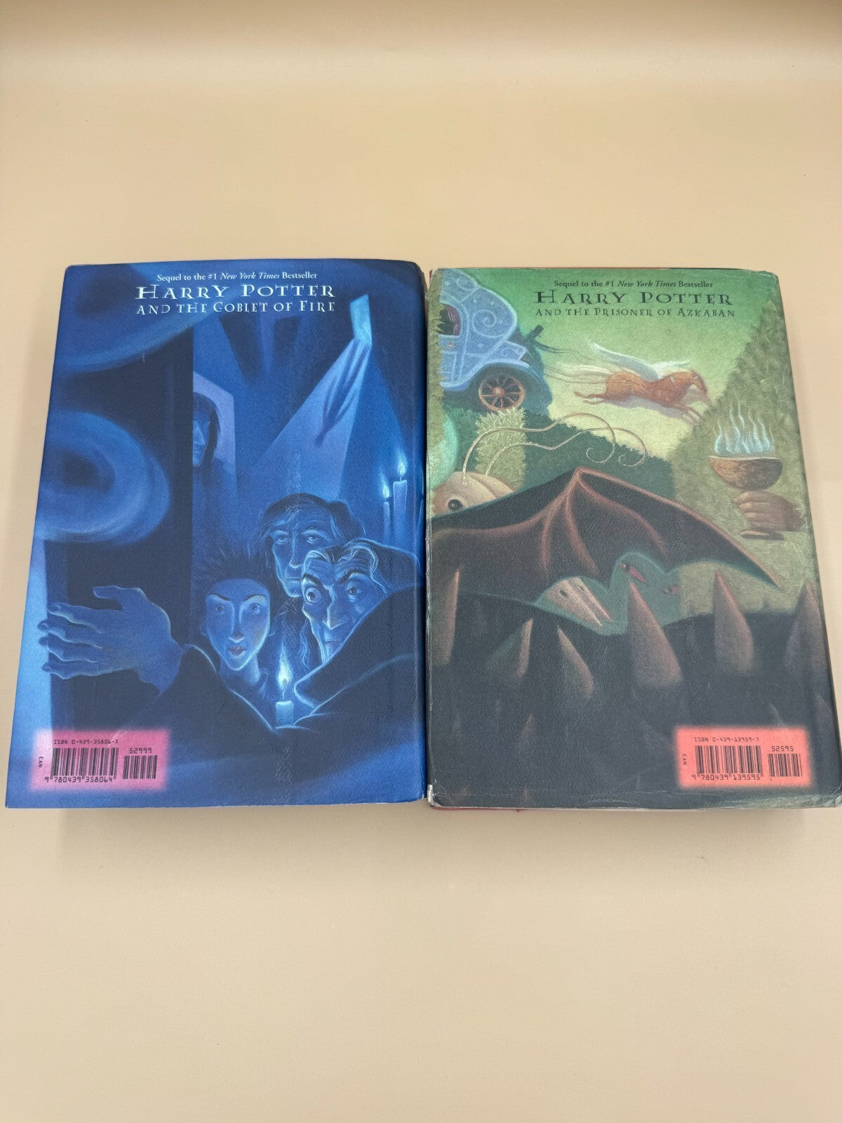 Harry Potter & The Order Of The Phoenix and The Goblet of Fire First Edition Lot