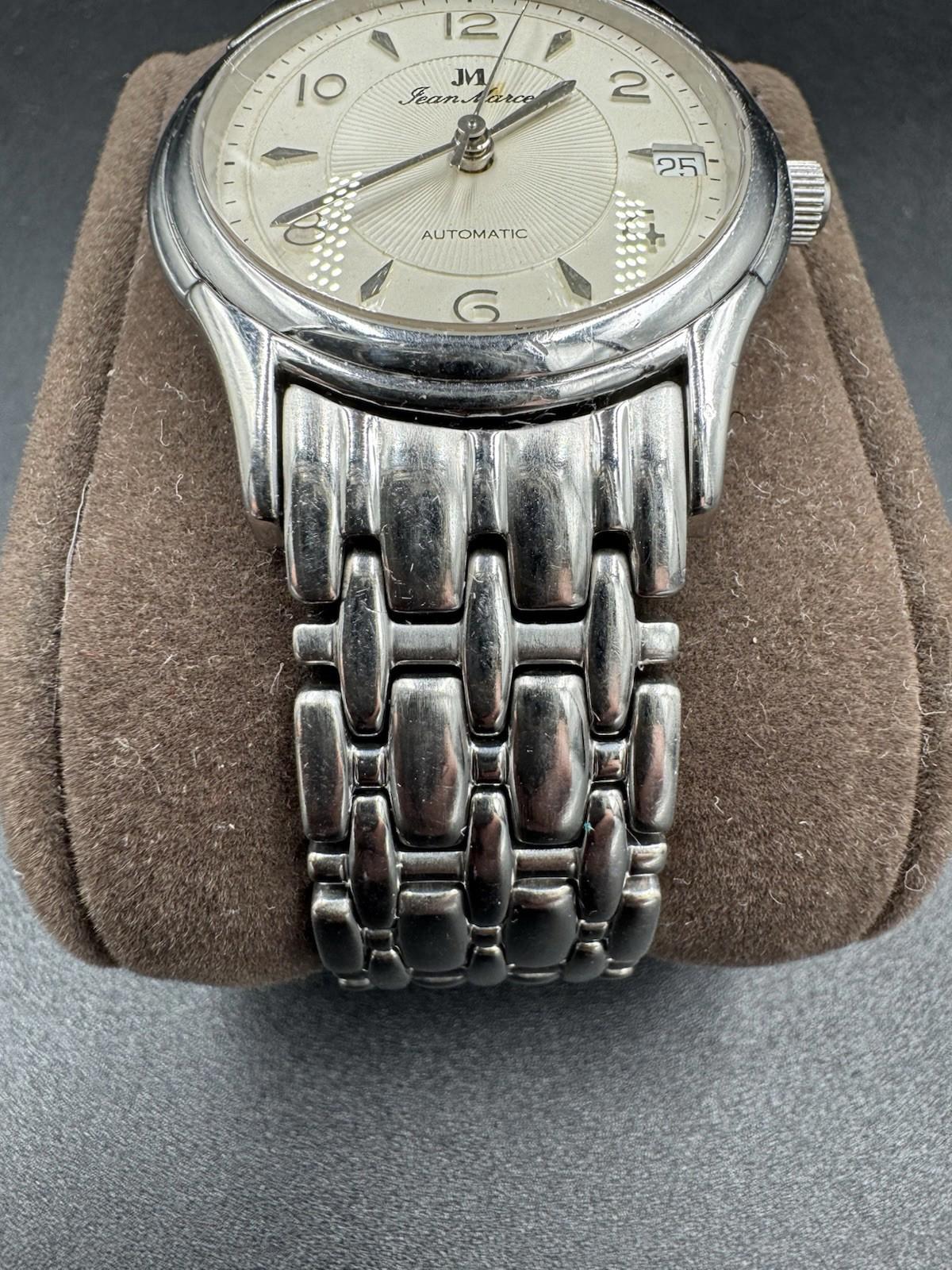 Jean Marcel Automatic Watch 160.154 Twenty Five Jewels Swiss Made 5 ATM Sapphire