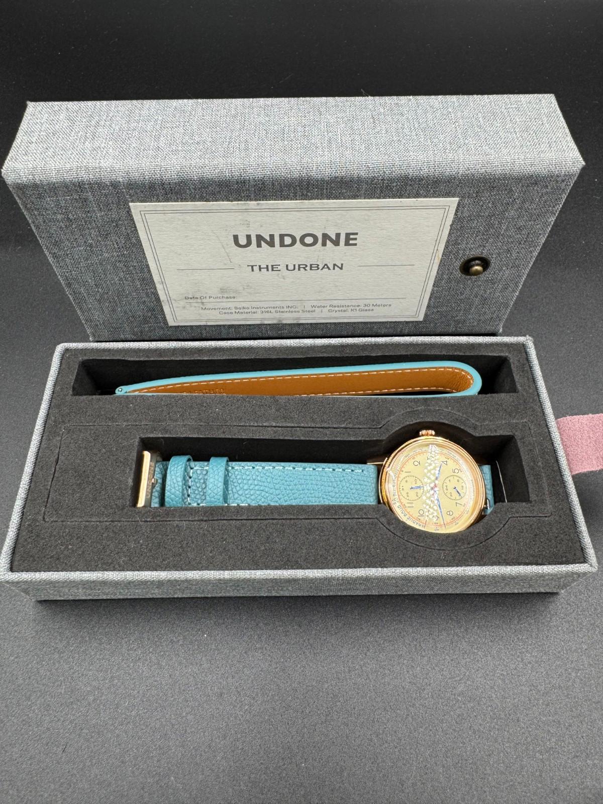Undone The Urban 34 Killy Blue Rose Very Rare Discontinued Model Brand New w Box