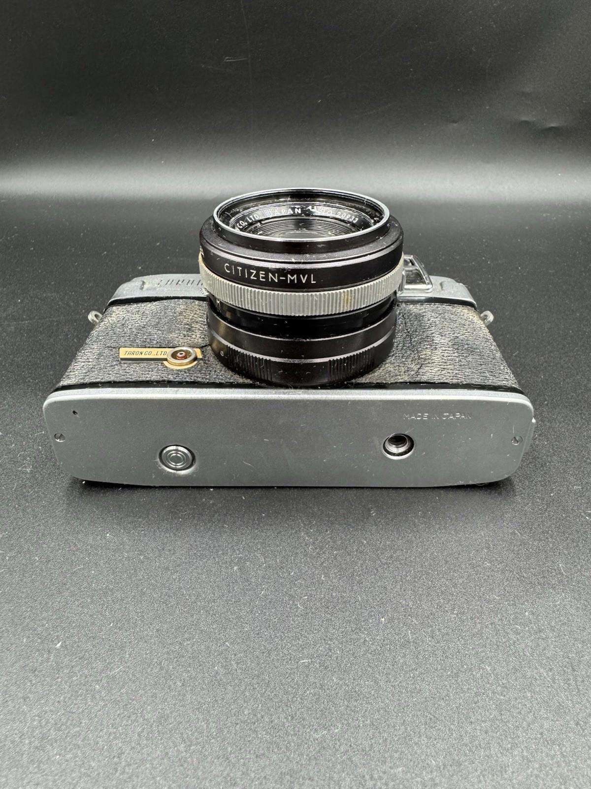 Vintage Taron Eyemax 1.8 45mm Camera Made In Japan No.20933 Untested Silver Cam