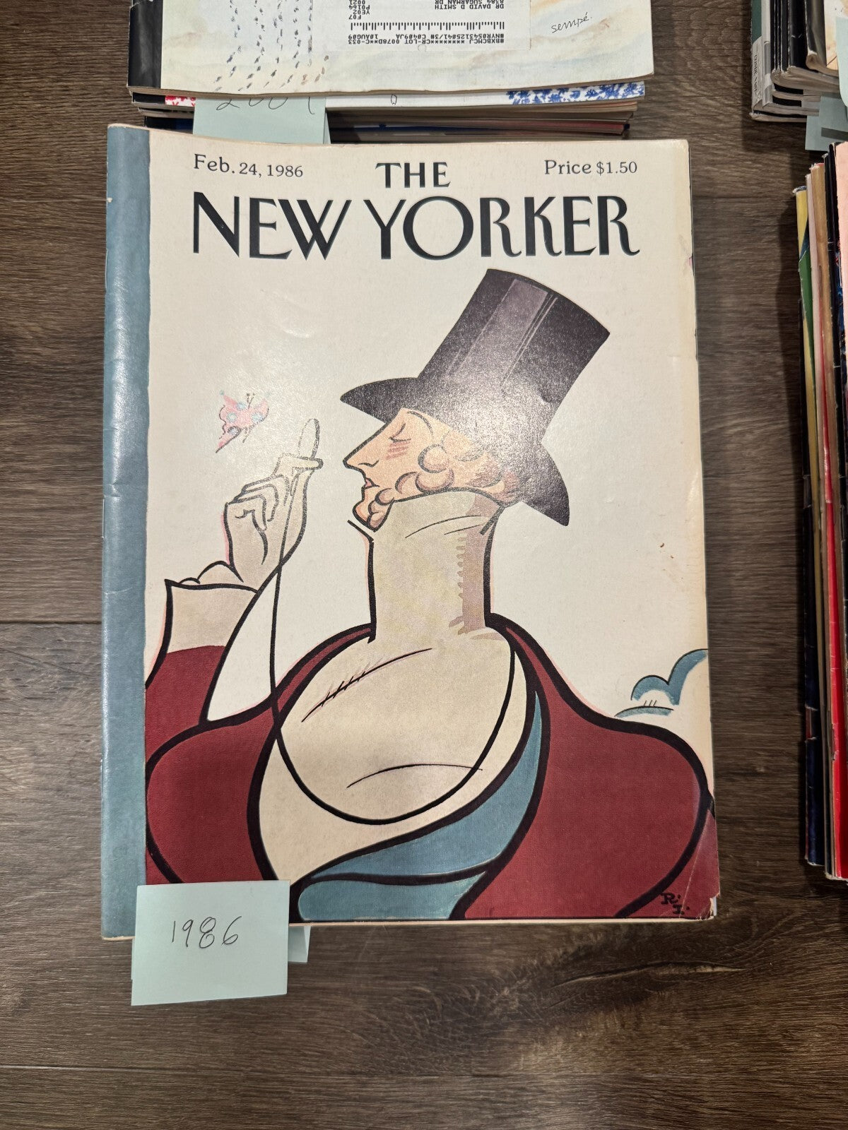 Lot of 56 The New Yorker Magazines 1986-2015 Mixed Issues Random Dates Good Cove