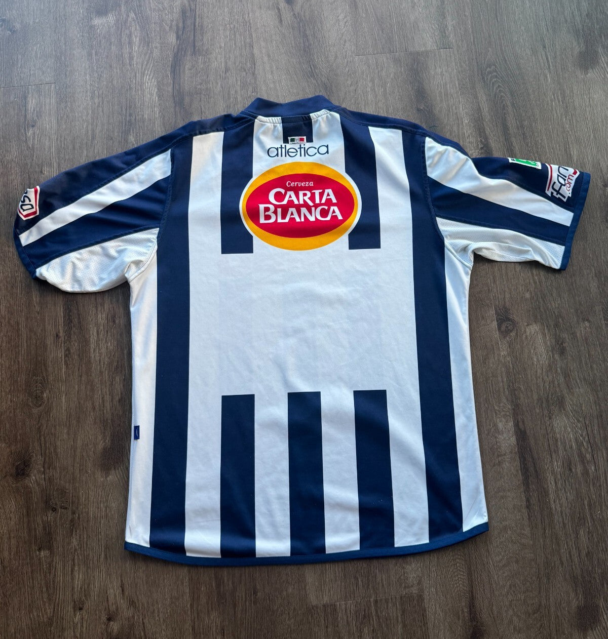 Vintage Rayados de Monterrey Home Jersey 2001–2002 – Atletica – Mens XL Mexico G