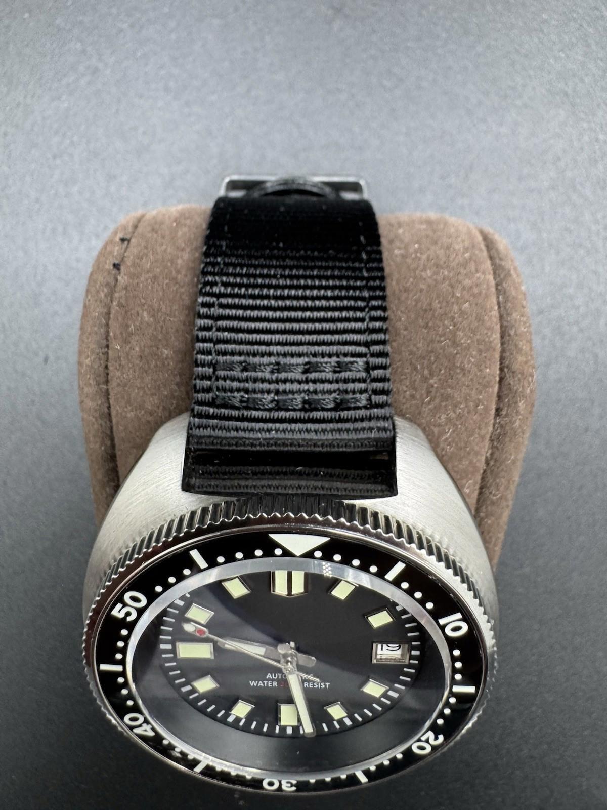 No Logo SD1970 6105 Turtle Captain Willard V2 NH35 Seiko Sapphire Diving Watch E