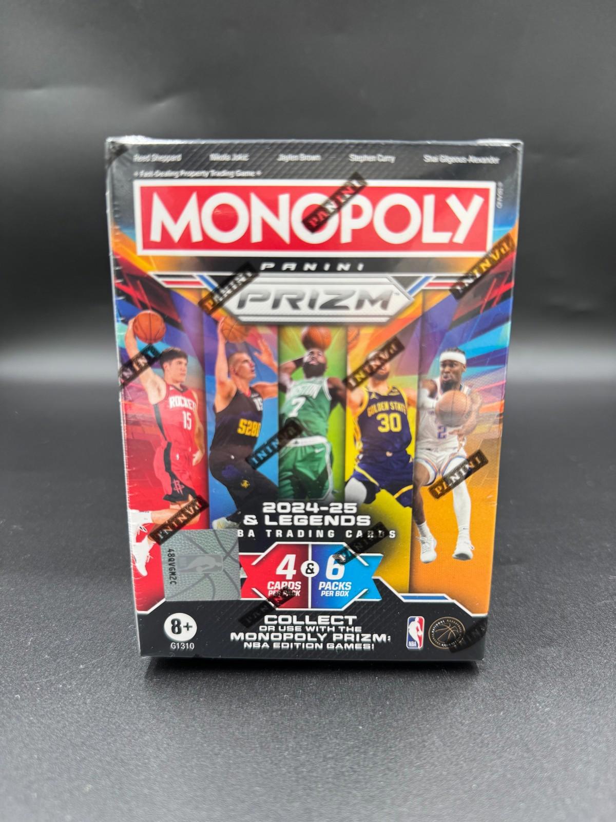 2024-2025 Prizm NBA Basketball Monopoly Blaster Booster Box Brand New/Sealed