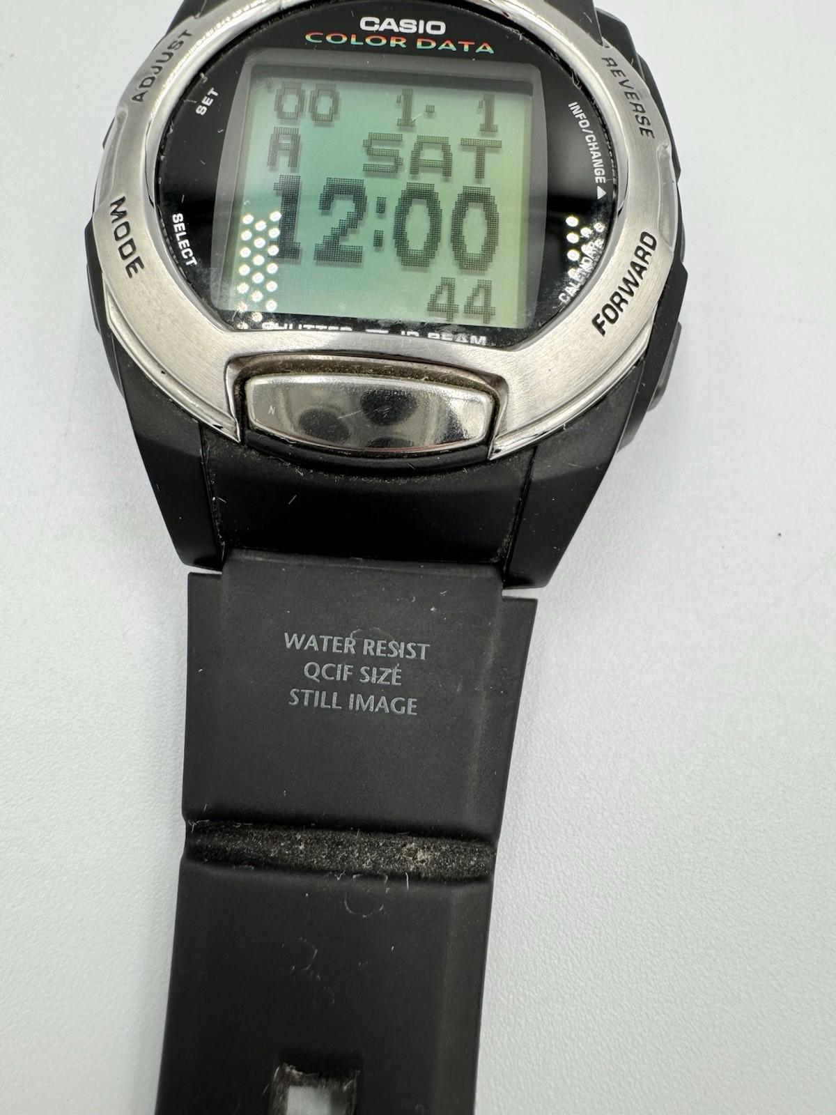 CASIO Wrist Camera WQV-3 - Rare Digital Y2K Watch Japan
