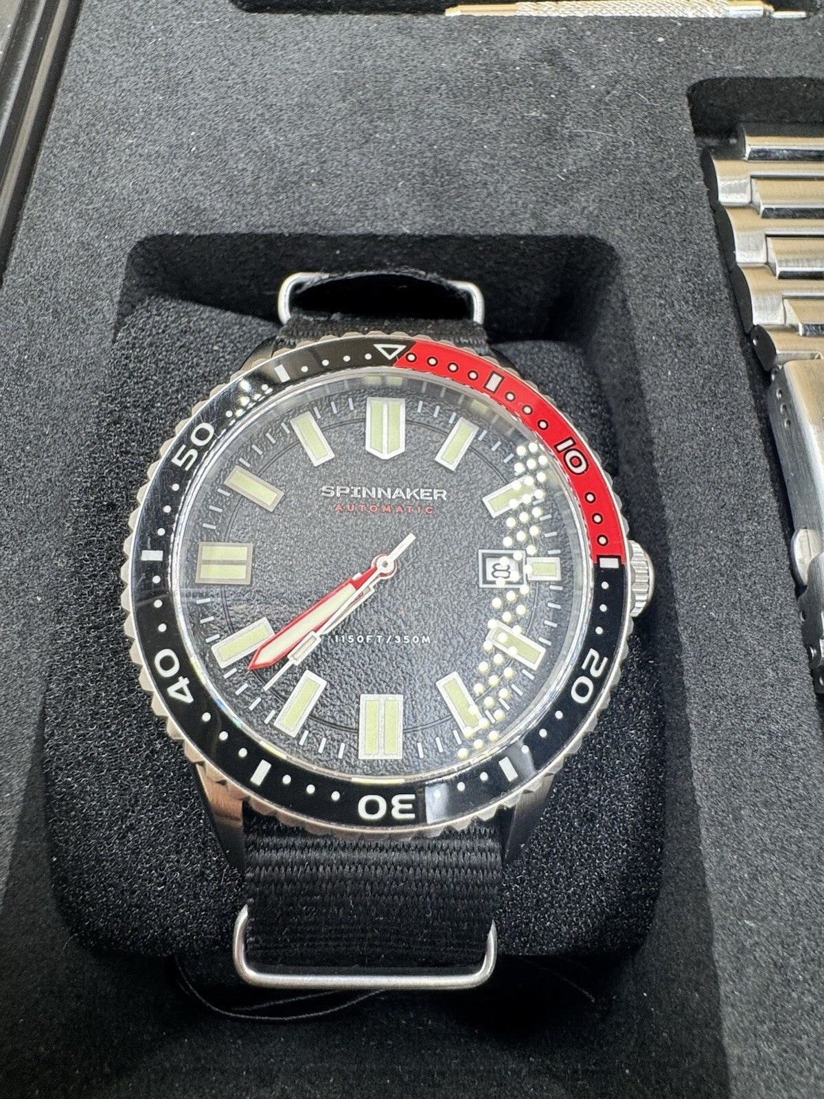 Spinnaker SP-5087-33 Automatic Limited Edition 24/500 with Box and Extra Strap M