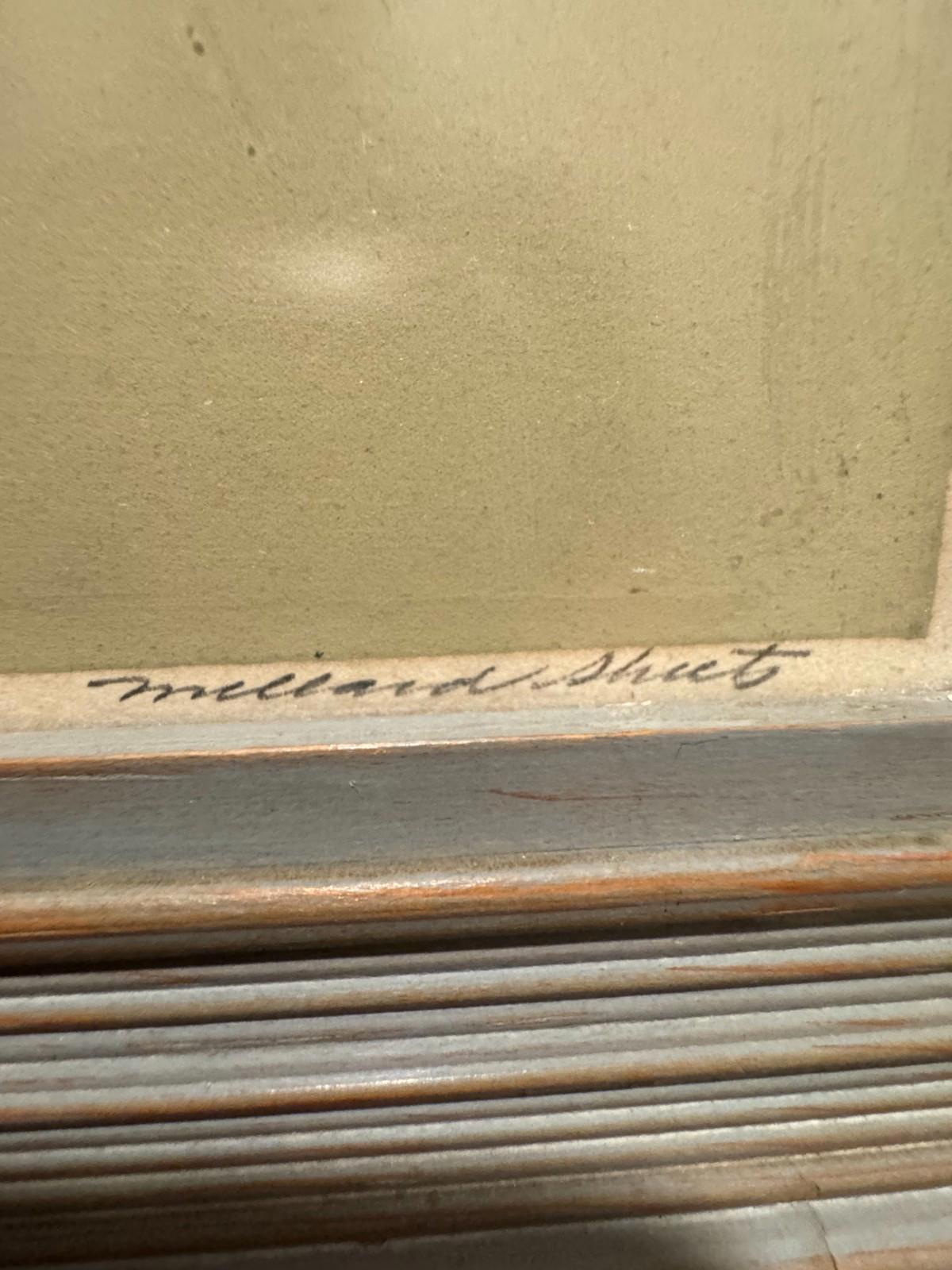 Millard Sheets Startled Birds Serigraph Print 3/370 Signed