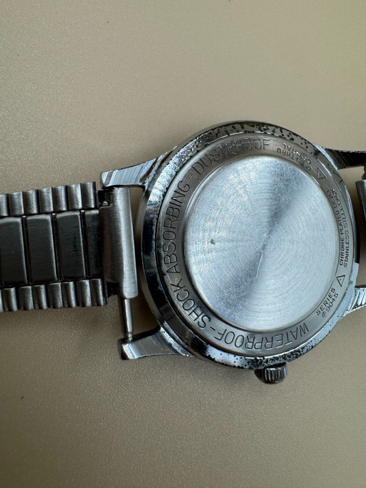 Vintage Belforte 17 Jewels Shock-Absorber Swiss mechanical watch Series #9045 G+