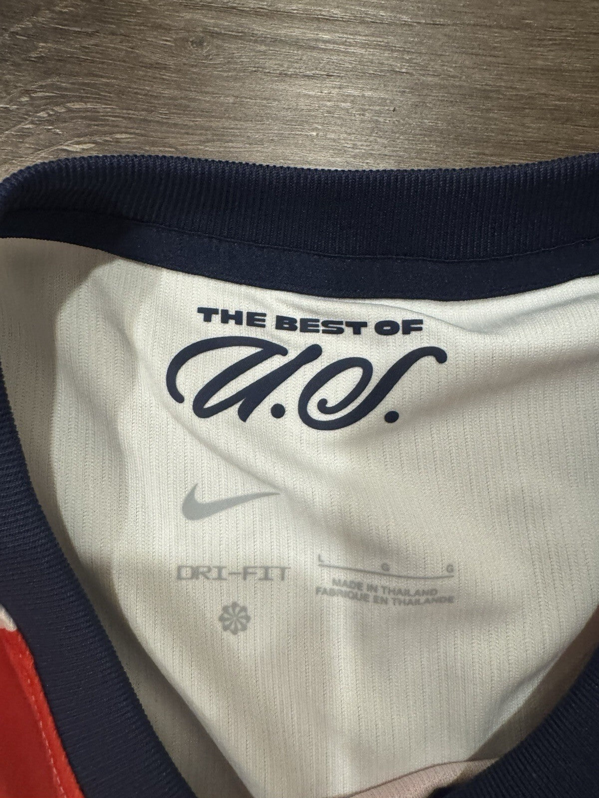 Authentic 2026 World Cup Nike USA USMNT Stadium Replica Jersey WC Patch Large +