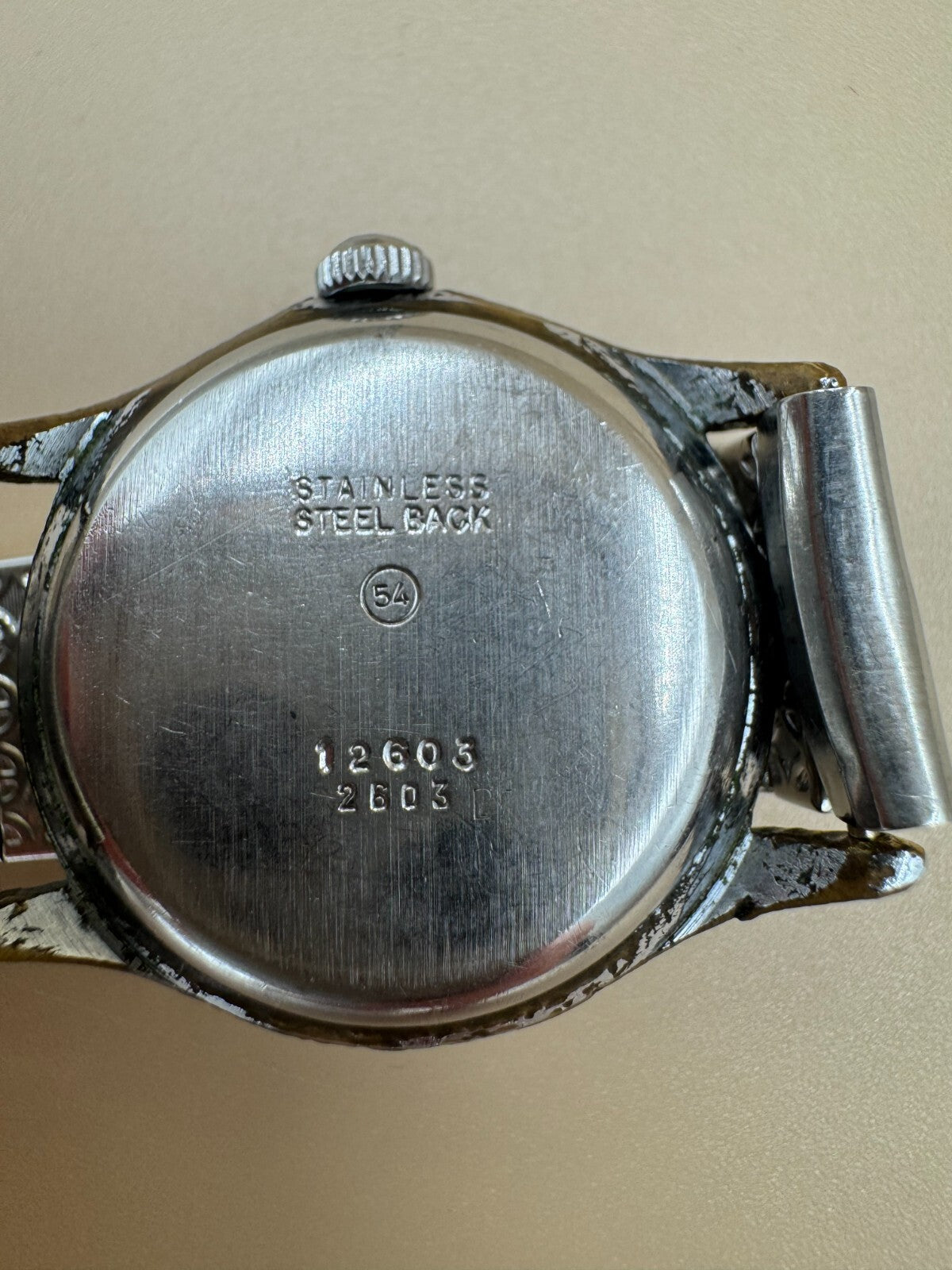 Wyler Incaflex Woodsman Manual Wind Watch Swiss Sub-Seconds Serviced Rare Dial G