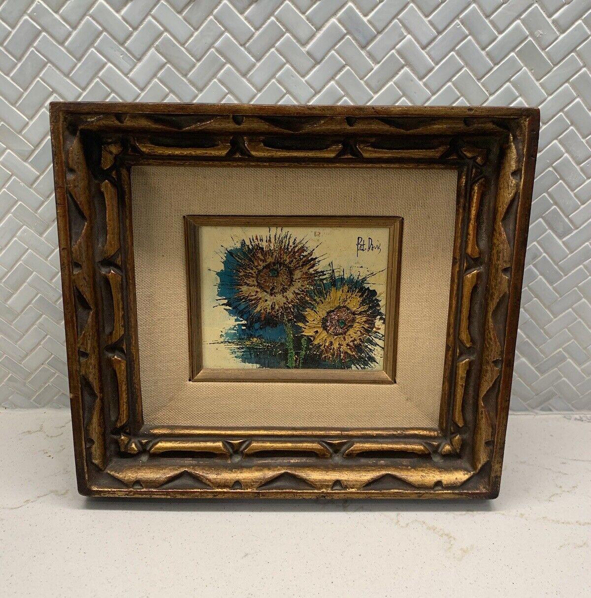 Pat Davis Sun Flowers Oil Painting Japan