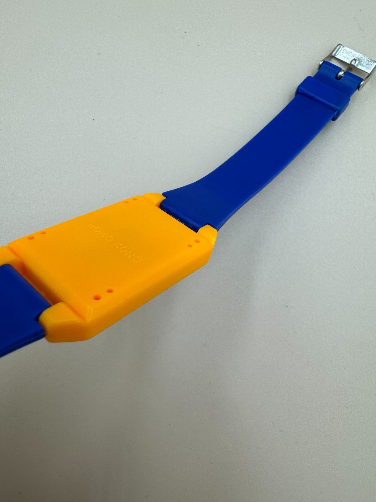 Kraft Macaroni & Cheese Dinner Digital Watch Running with Original Plastic Film
