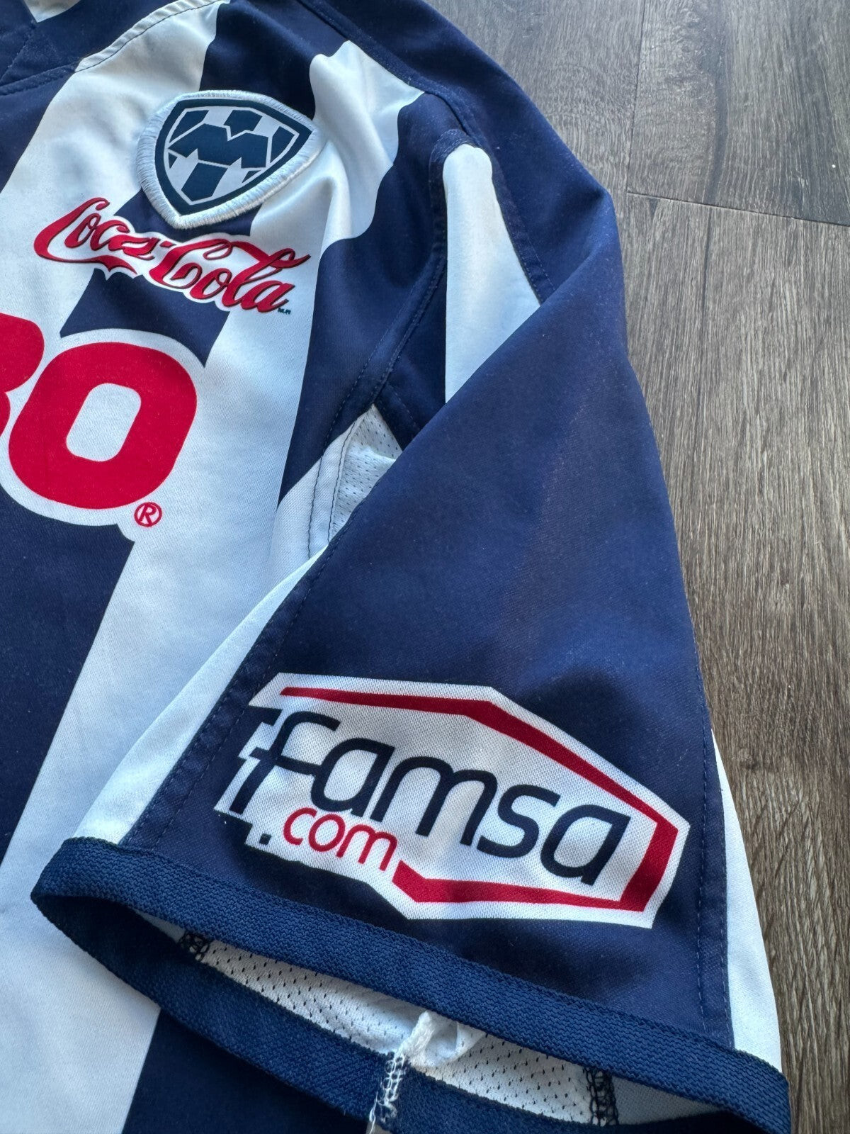 Vintage Rayados de Monterrey Home Jersey 2001–2002 – Atletica – Mens XL Mexico G