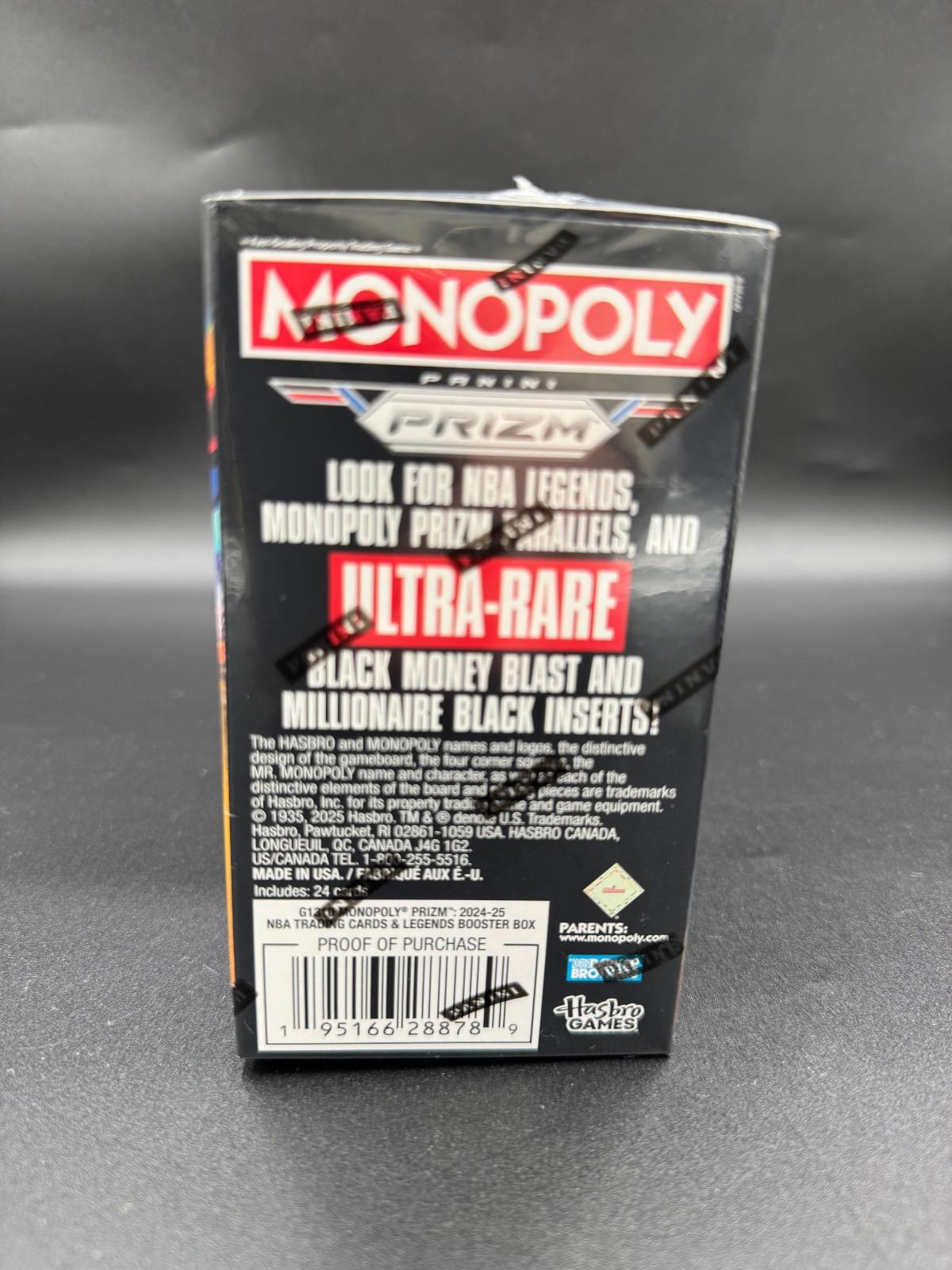 2024-2025 Prizm NBA Basketball Monopoly Blaster Booster Box Brand New/Sealed