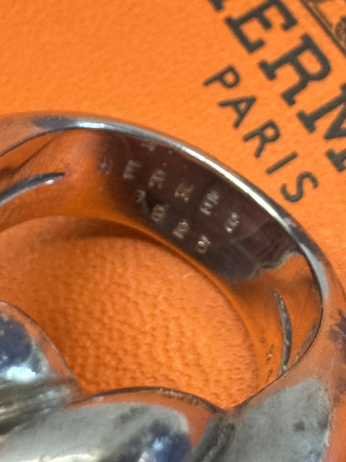 Hermes Paris Ring Torsade - US Size 7.5 - SV925 - Used - VG