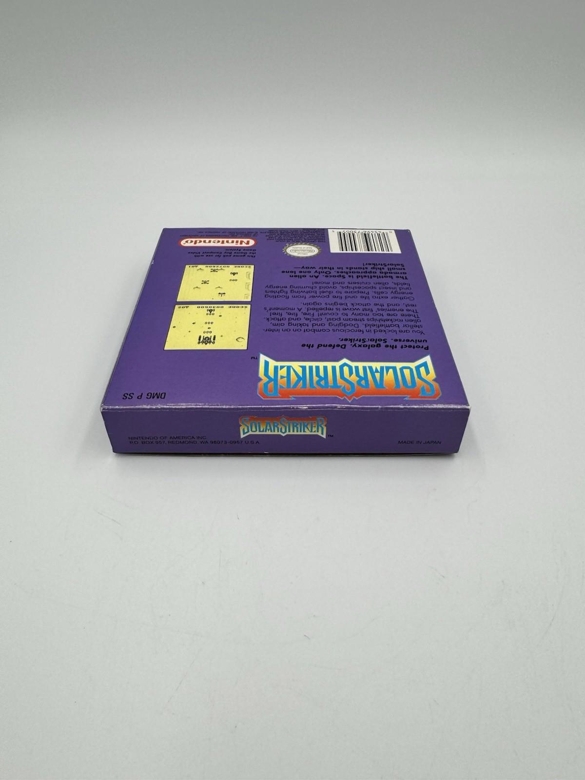 Game Boy Collection BOXES RADAR MISSION Solar Striker Go Tan
