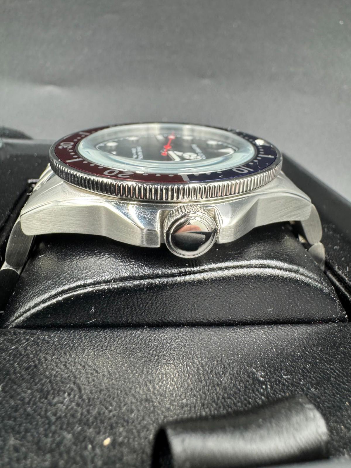 Brand New Filippo Loreti Subacqueo Red Blue Pepsi Bezel Diver Watch Box Swiss Mv