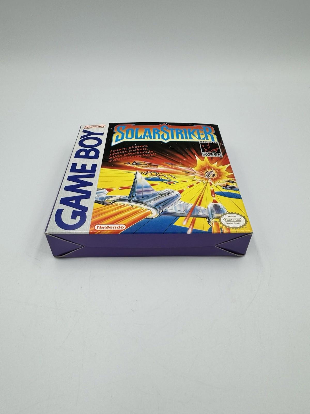 Game Boy Collection BOXES RADAR MISSION Solar Striker Go Tan