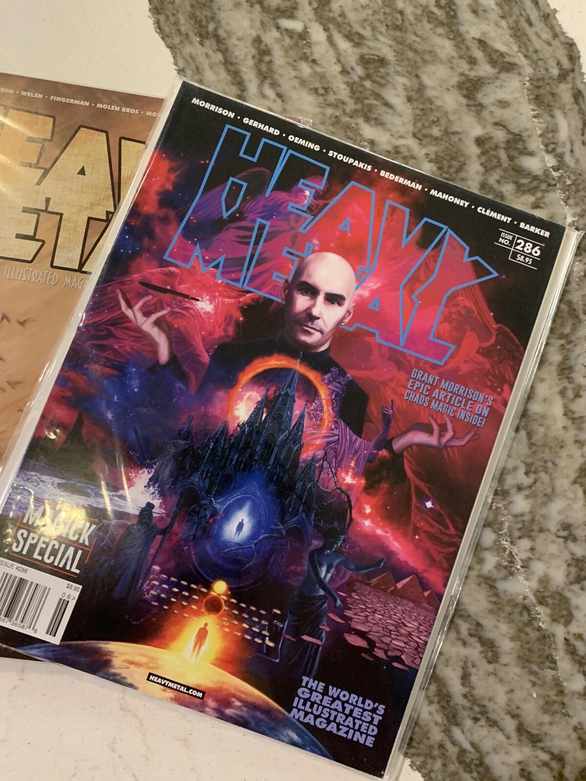 Heavy Metal Magazine 1983- 2018 Lot of 5 Fantasy Collection