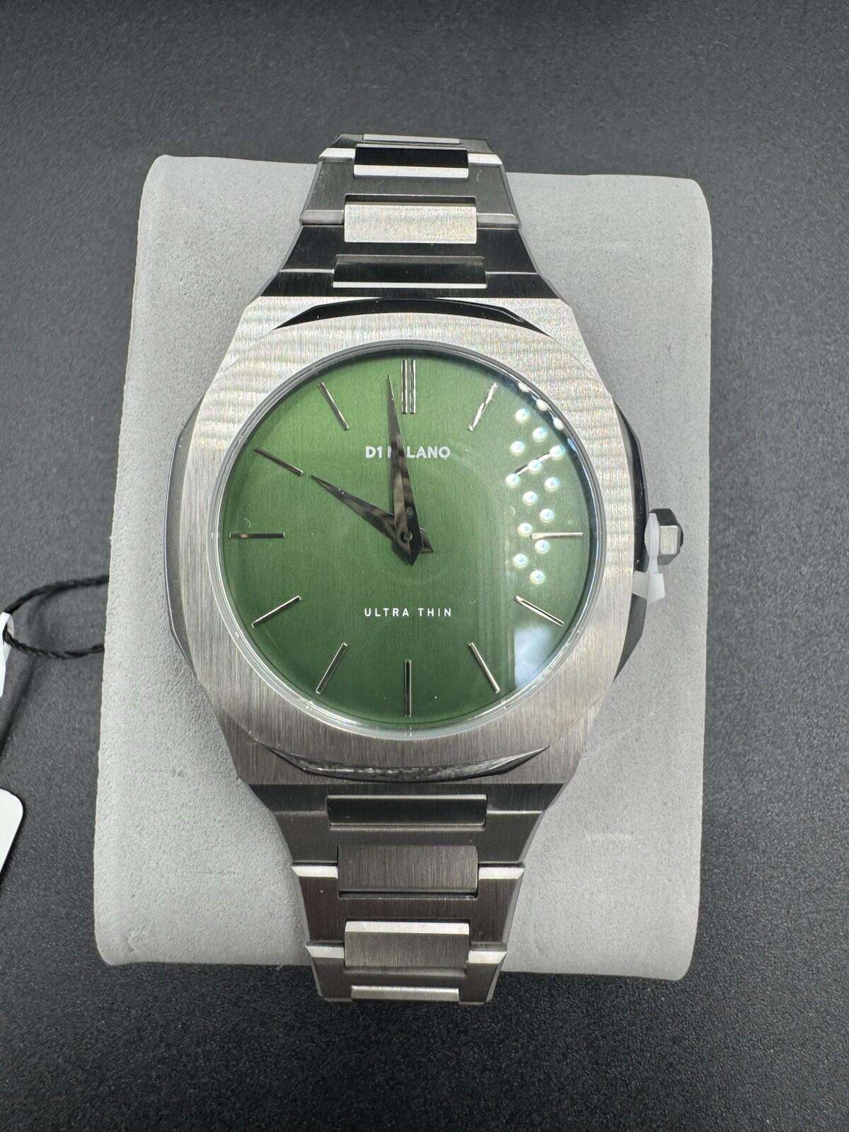 D1 Milano Quartz Watch Ultra Thin d1-utbj06 - Brand New with tags and box Steel