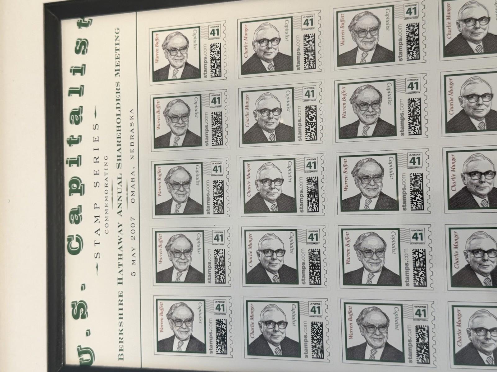 Berkshire Hathaway 2007 Shareholder Munger Warren Buffett