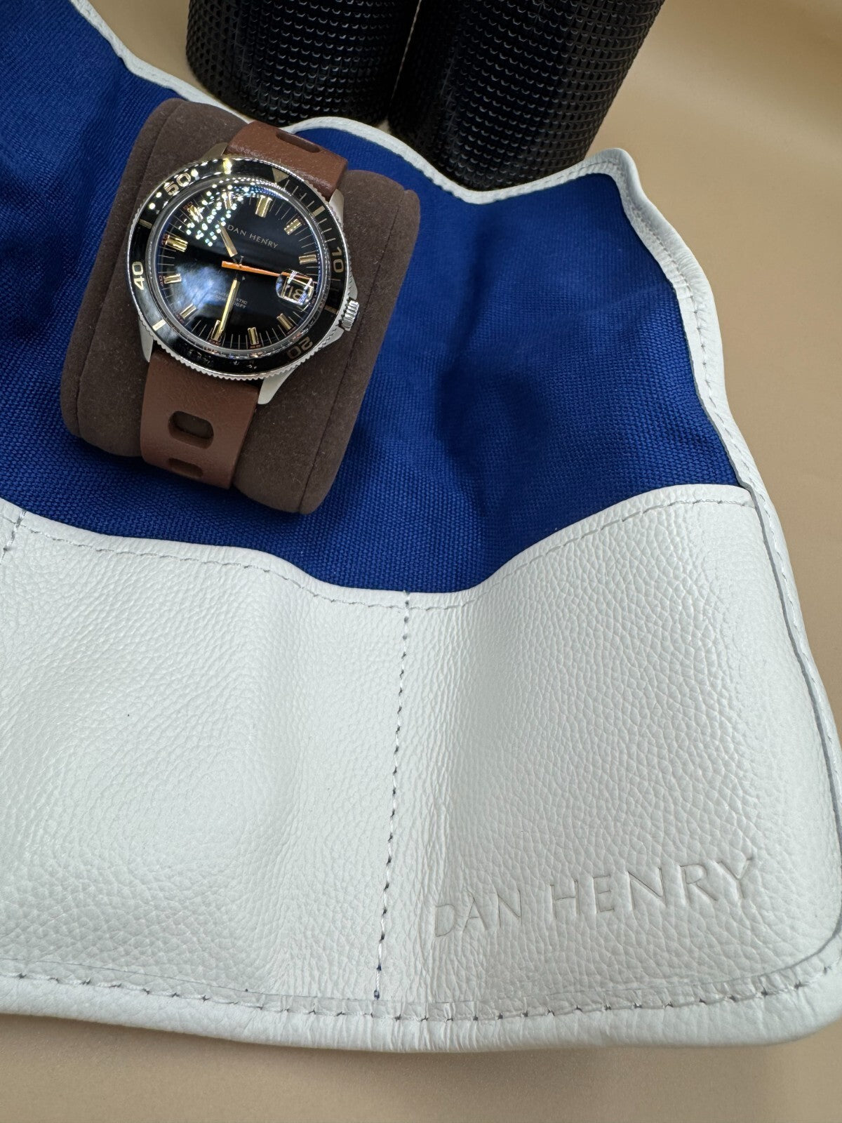 Dan Henry 1975 Skin Diver Watch Automatic Movement Limited Edition 0245 150m NM+