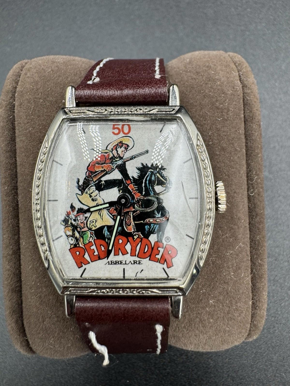 1992 50th Anniversary Limited Edition Red Ryder Wrist Watch 20 / 10000 Need Serv