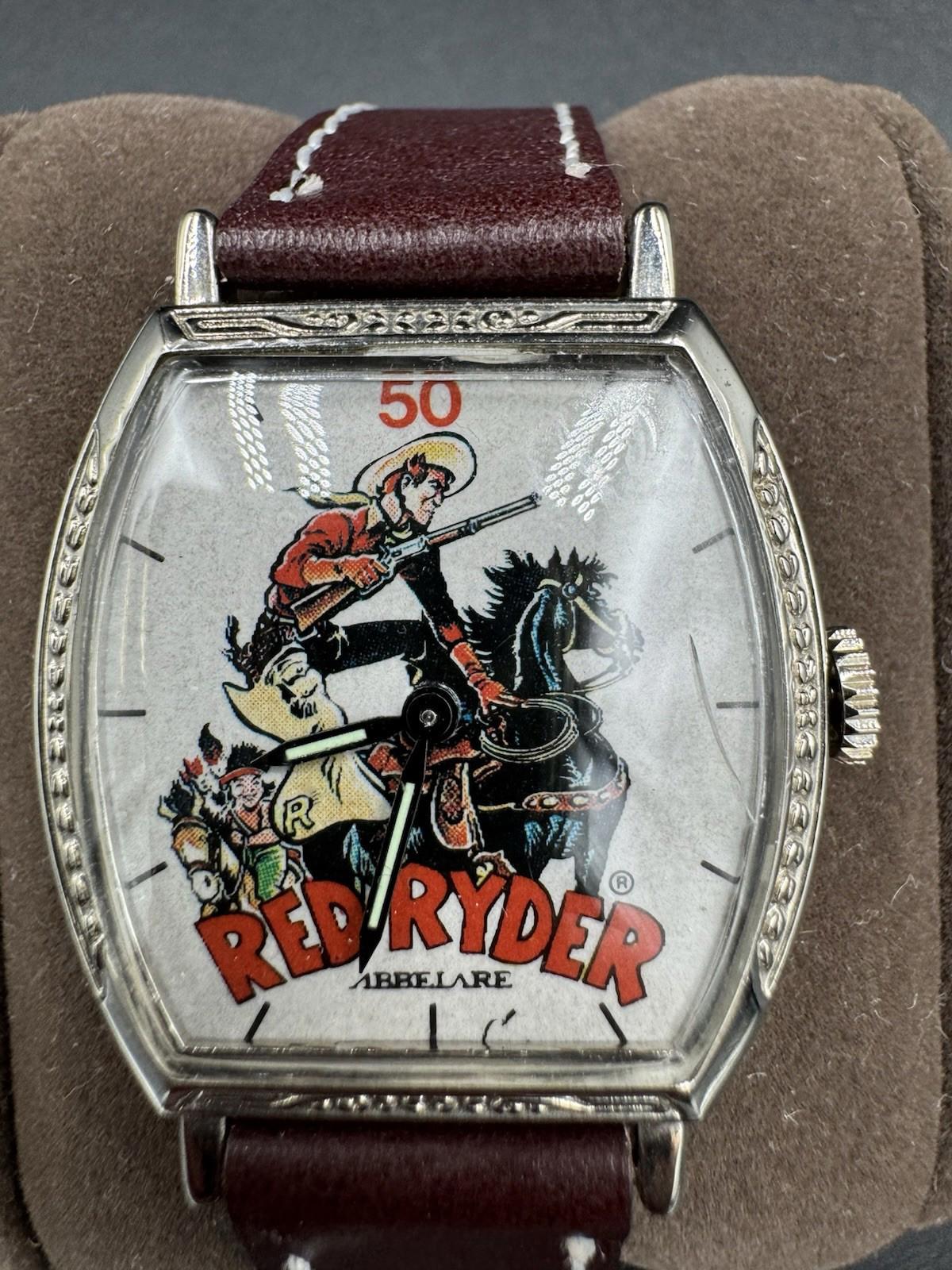 1992 50th Anniversary Limited Edition Red Ryder Wrist Watch 20 / 10000 Need Serv