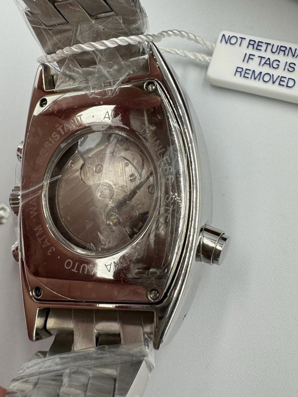 Andre Giroud Men's Automatic Moonphase Black Dial Watch 3 NM