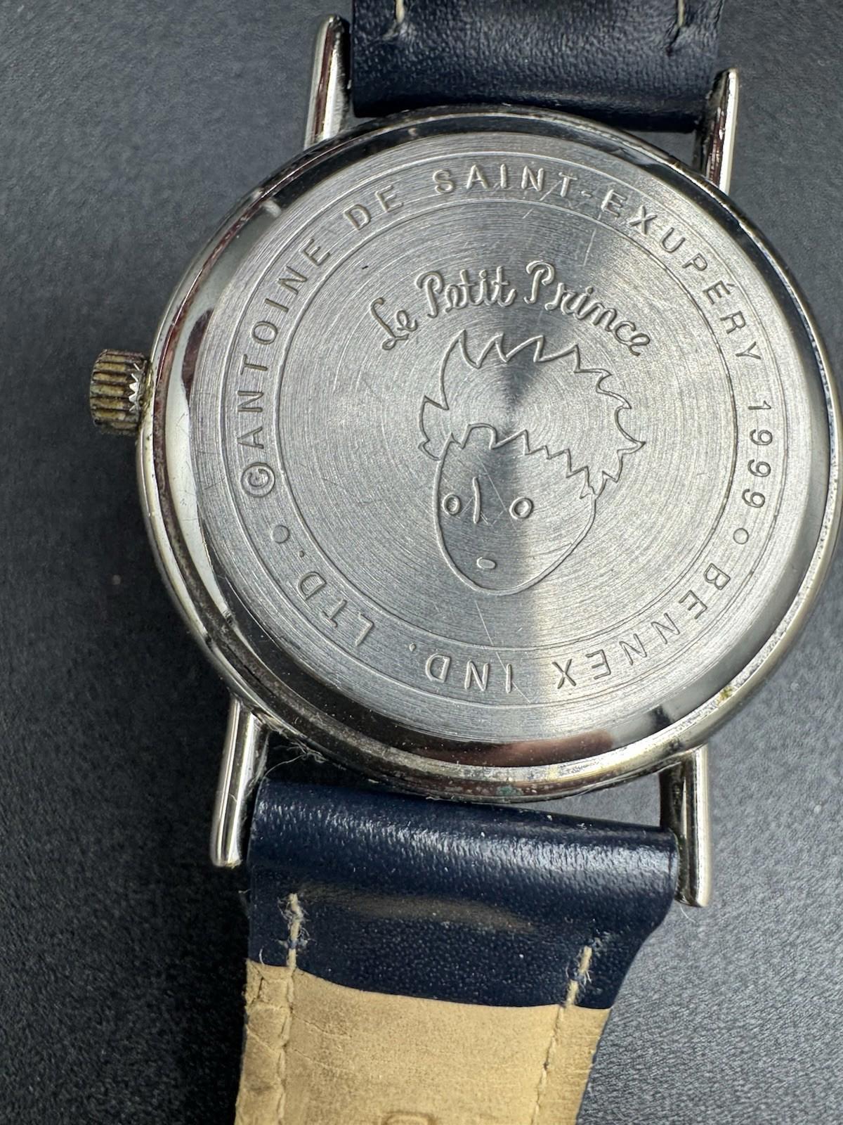 Vintage Bennex Le Petit Prince 1999 Watch Antoine Saint-Exupery Limited Edition