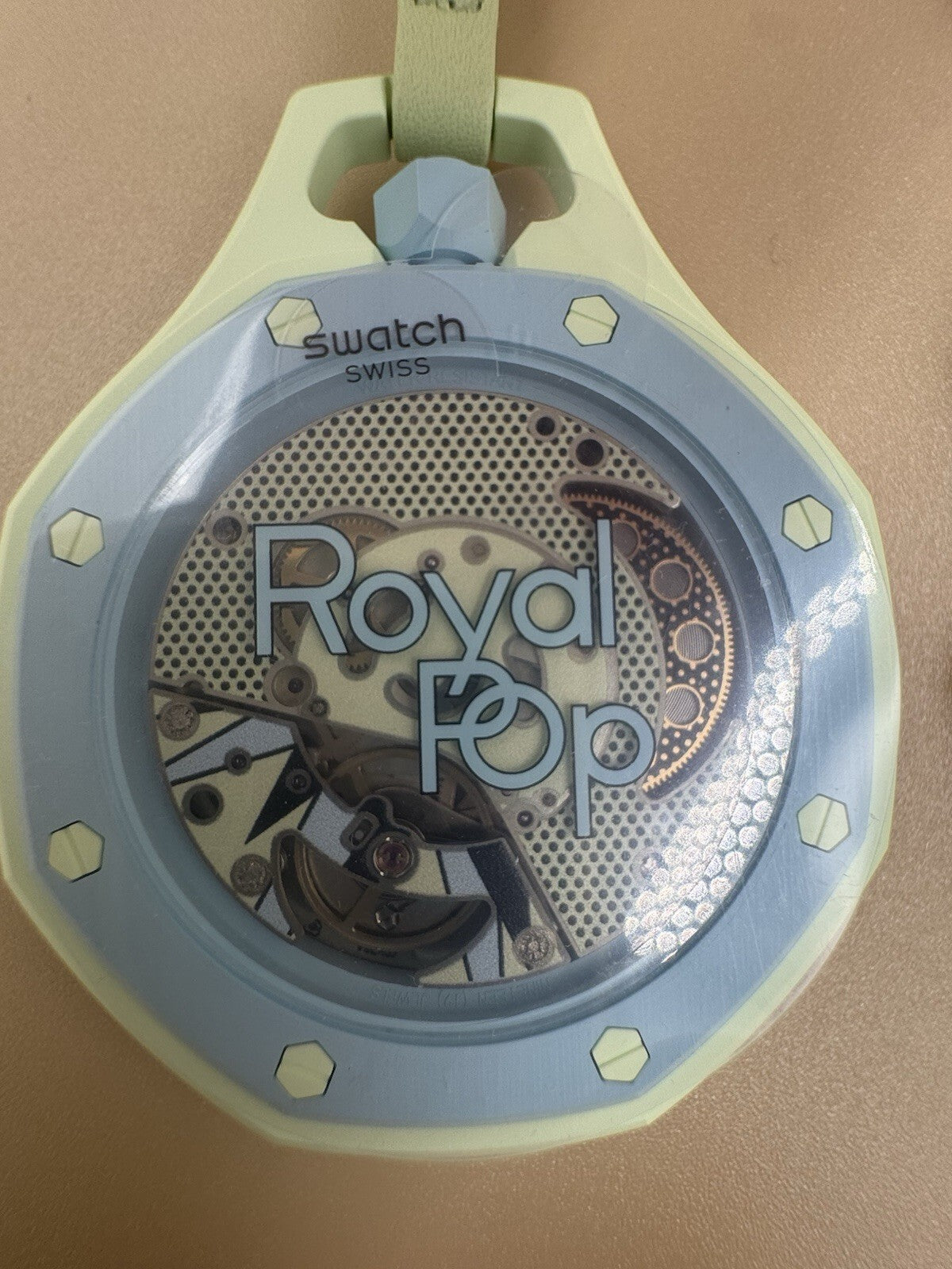 Blue AP x Swatch Royal Pop Audemars Piguet Blaue Acht NEW IN BOX - WATCH IN HAND