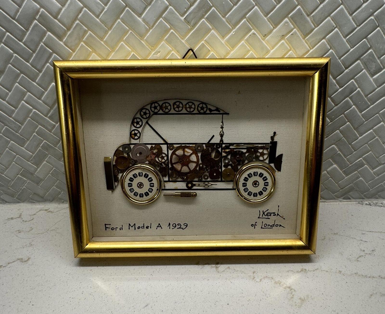 Ford Model A 1929 L'kersh Horological Collage England 1975