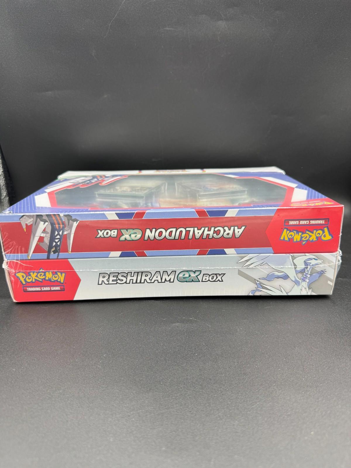 Pokémon Reshiram Ex Archaludon Box Brand New Sealed Trading Card Game Pokemon NM