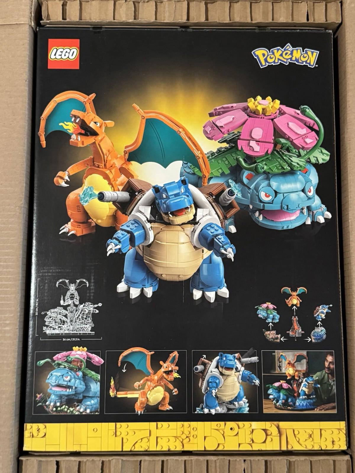 Lego Pokemon 72153 Venusaur, Charizard, and Blastoise BRAND NEW IN BOX SHIPS NOW