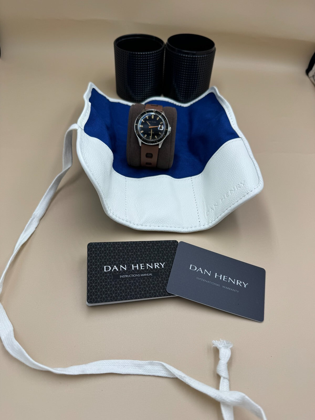 Dan Henry 1975 Skin Diver Watch Automatic Movement Limited Edition 0245 150m NM+
