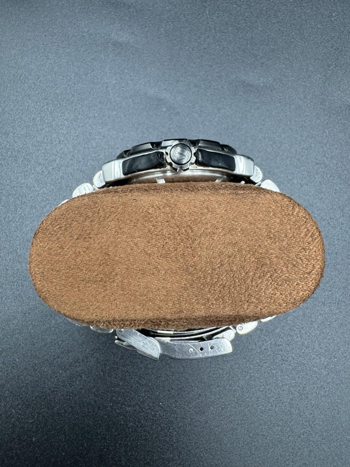 TAG HEUER WAC1110 Mens Formula 1 Series Watch Black Silver Professional See Pics