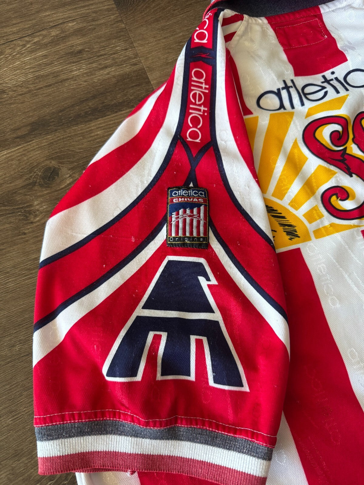 Atletica Chivas Guadalajara 1998 Vintage Jersey Local Original Grande / Large G+