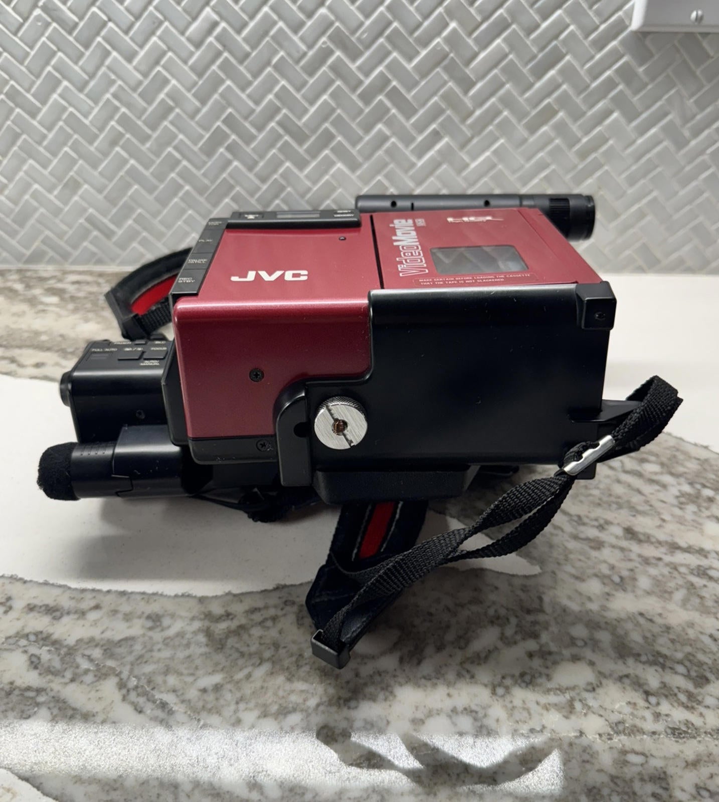 Jvc Gr-C7U Vhs C Video Movie Camcorder w/ case Untested - Sold as Is Decorative