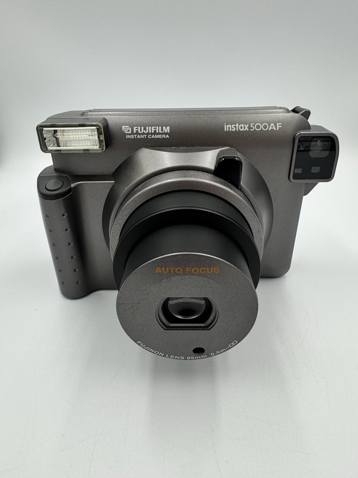 Fujifilm Fuji Instax 500AF Mediam Instant Film Camera From JAPAN Auto Focus VG+