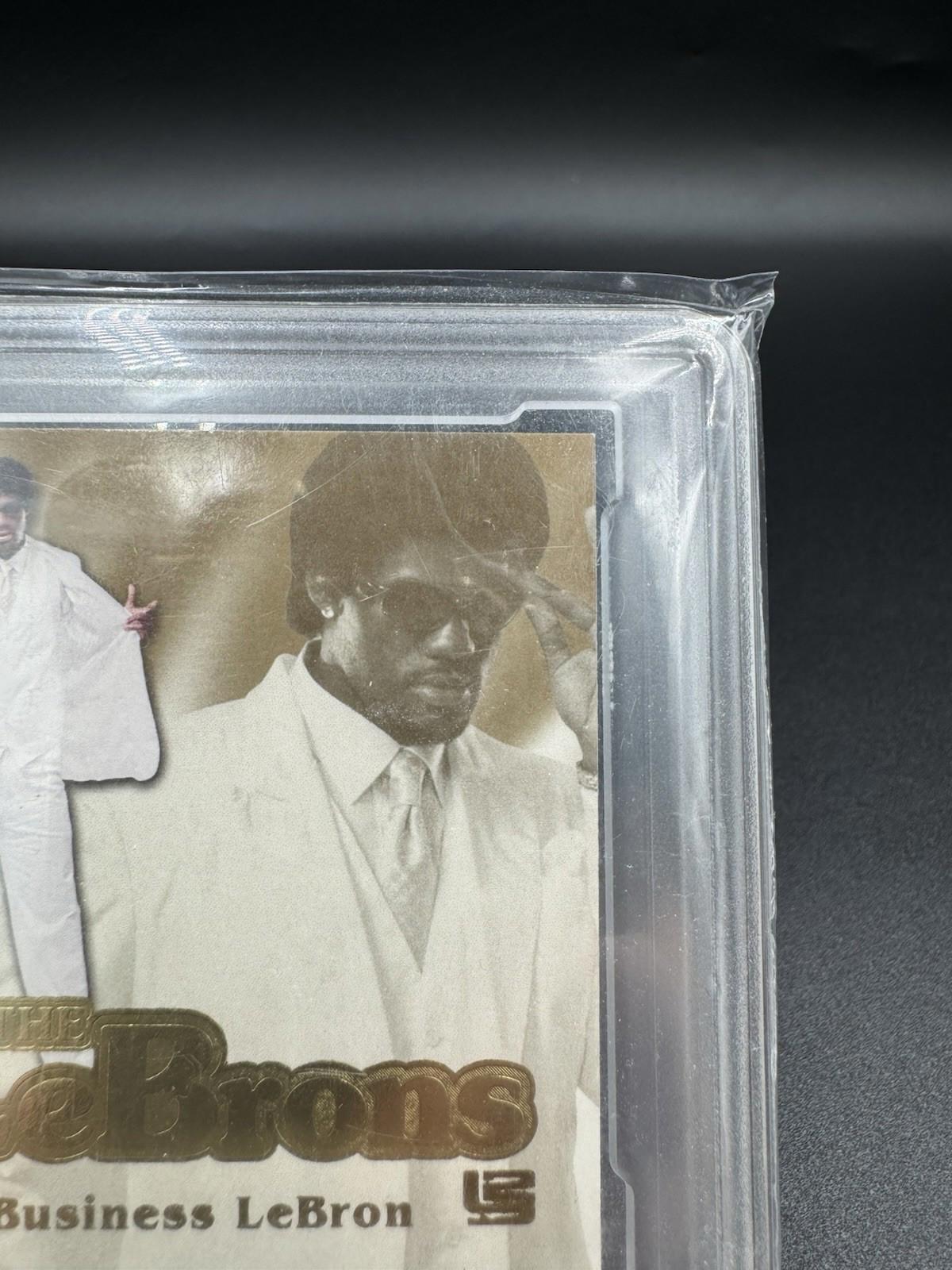 2006 Upper Deck The LeBrons LeBron James All Business White Suit #LBJ12 BCG 10