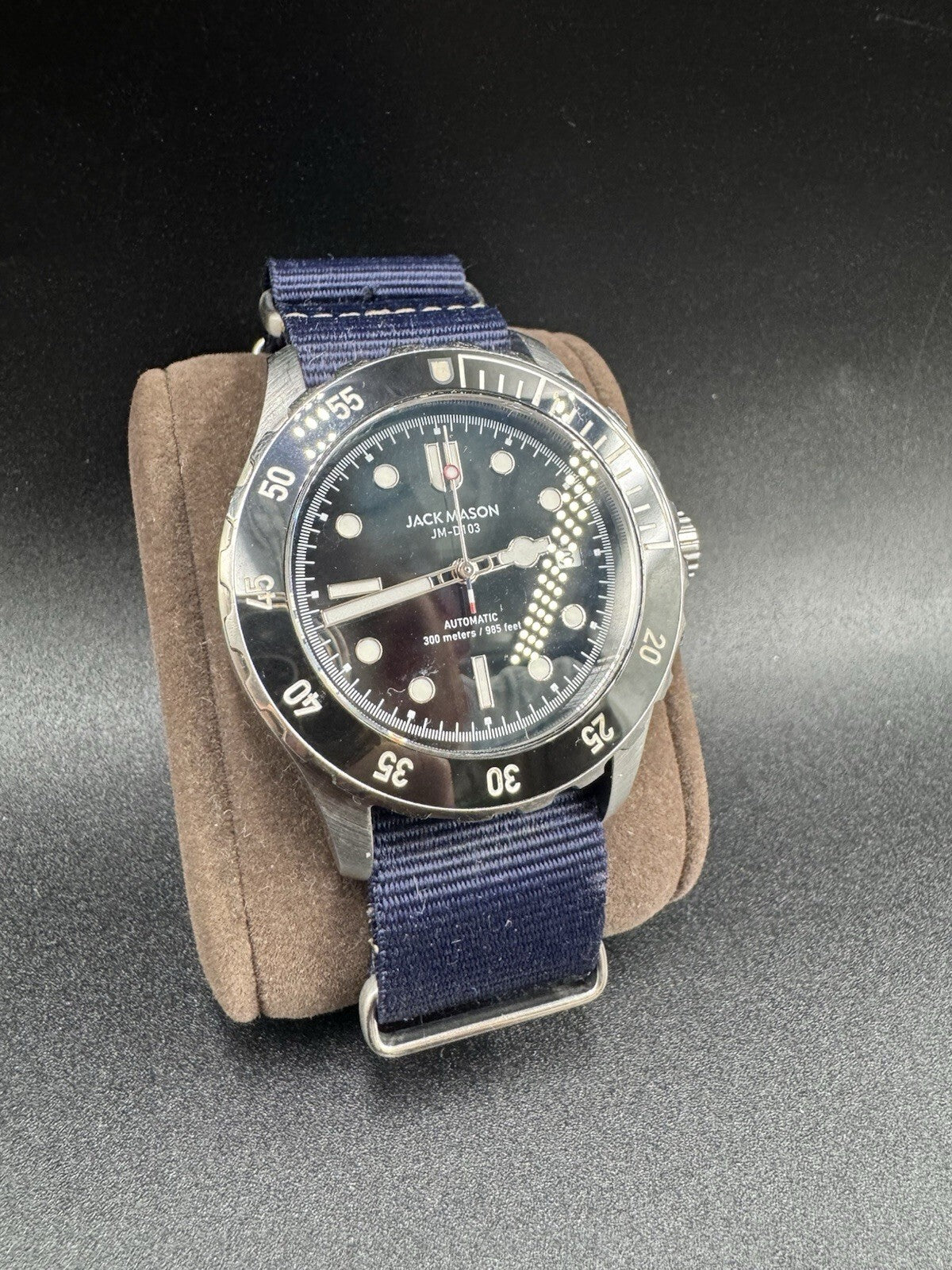 Jack Mason JM-D103-001 Black Automatic Diver - Kickstarter Limited Edition Watch