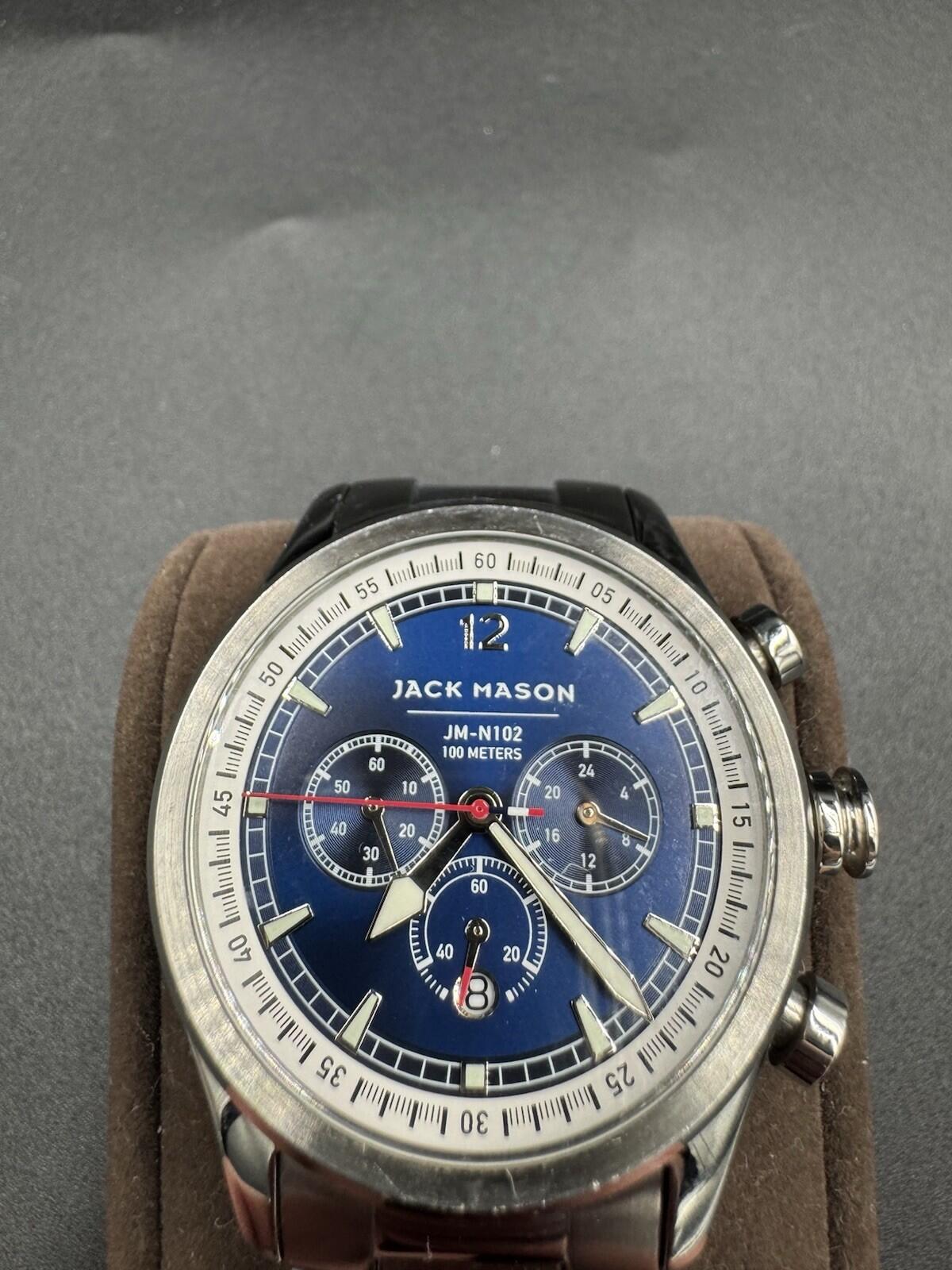 Jack Mason JM-N102-032 Blue Dial and White Dial Nautical Chronograph Men’s Watch
