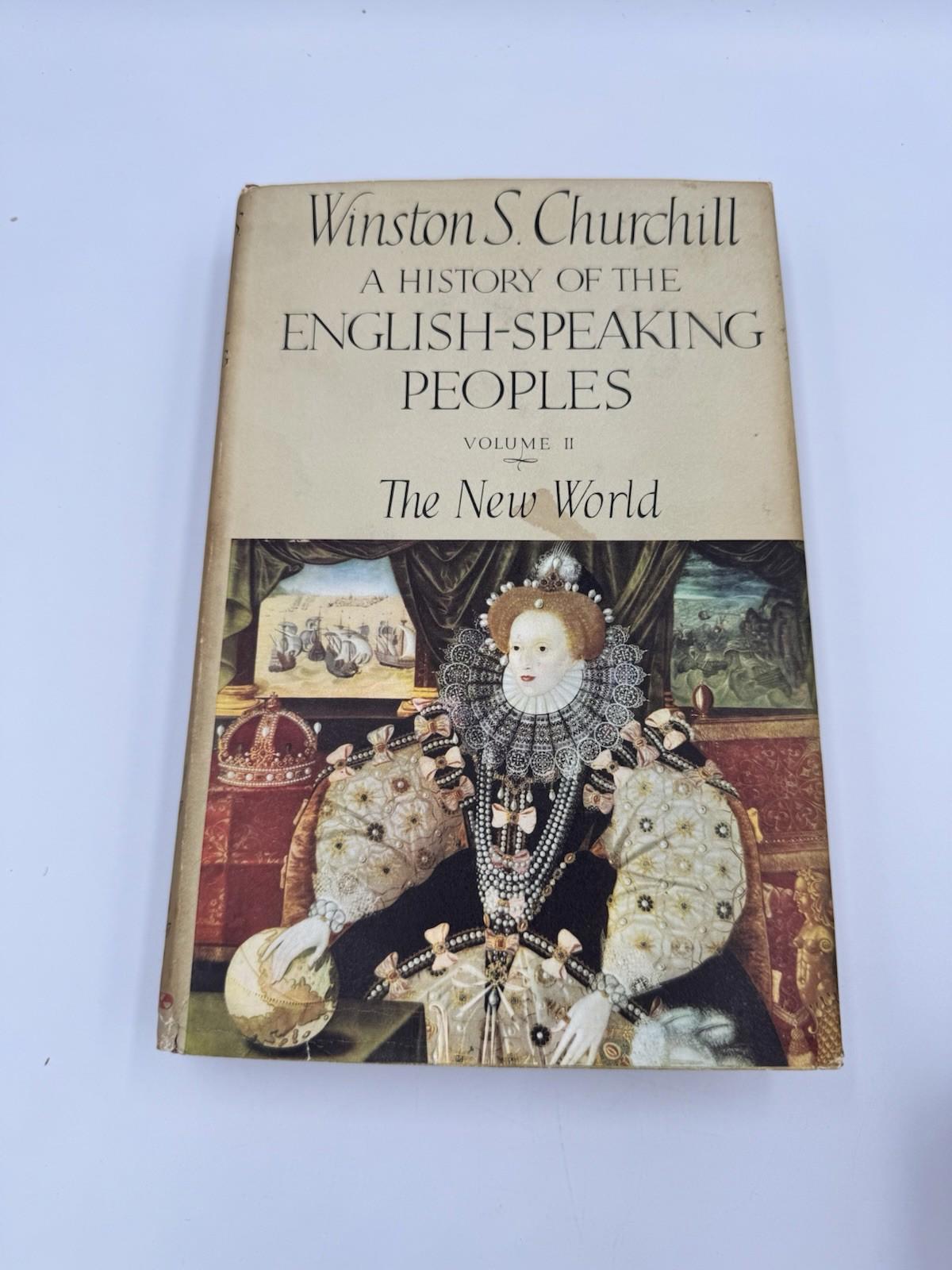Churchill History of English-Speaking Peoples First UK Ed. Set 1956-8 HCDJ G+ SP