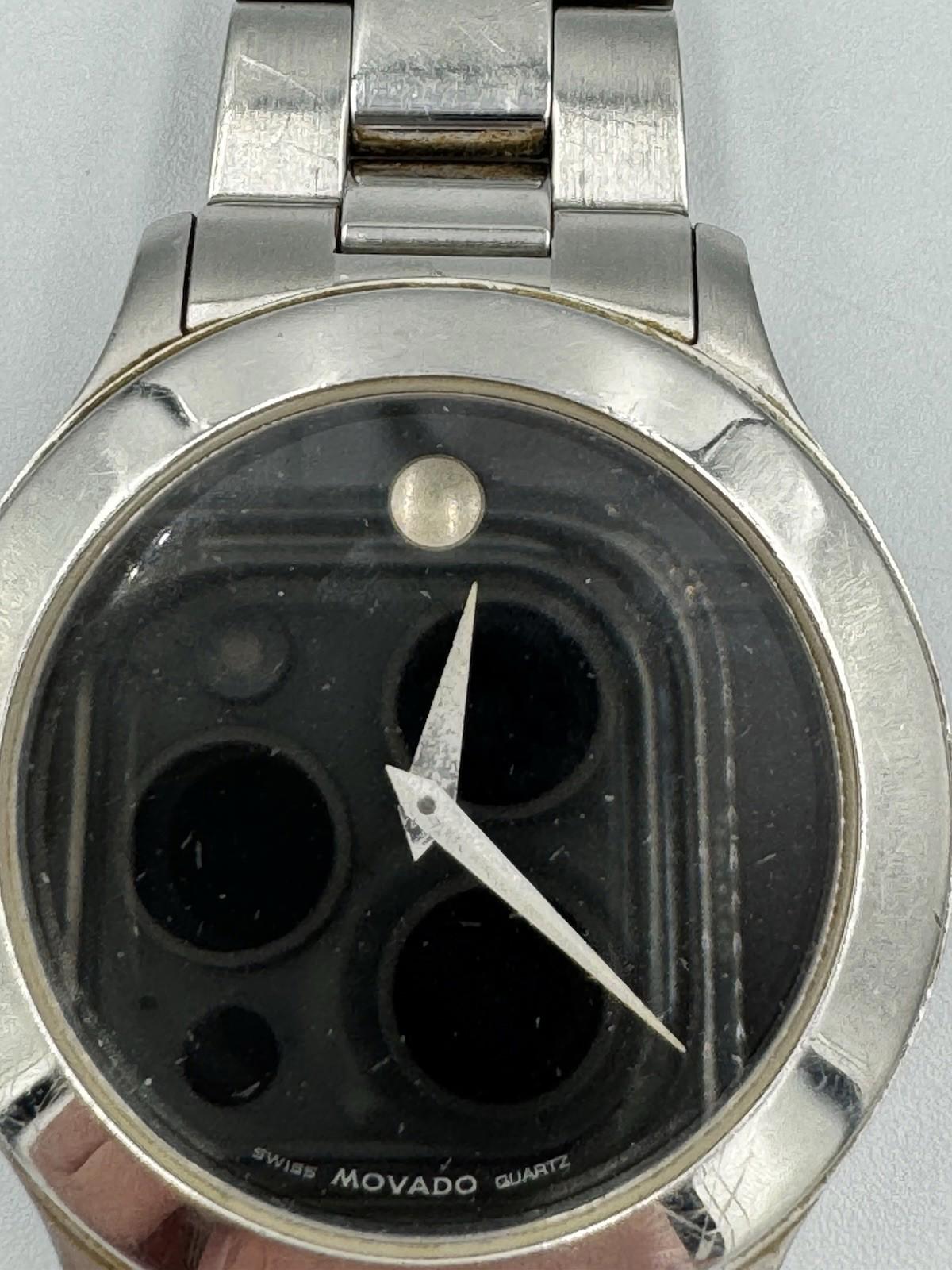 Movado Museum Junior Sport Circa 2000s | Stainless Steel | Swiss Made MCS Quartz