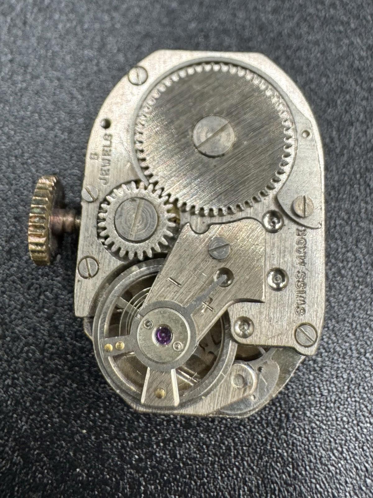 Vintage Minax De Luxe 5 Jewel Automatic Antimagnetic Ladies Watch Needs Service