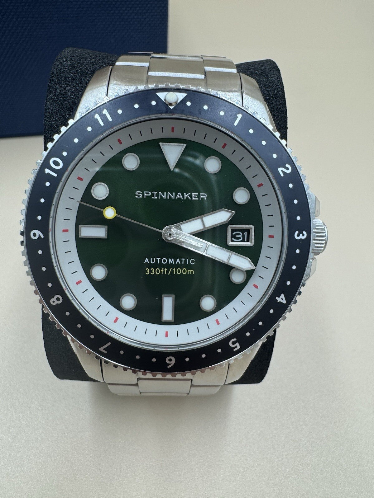 Croft Pioneer Automatic Green Stainless Steel | Green Dial Wristwatch SP-5136-22