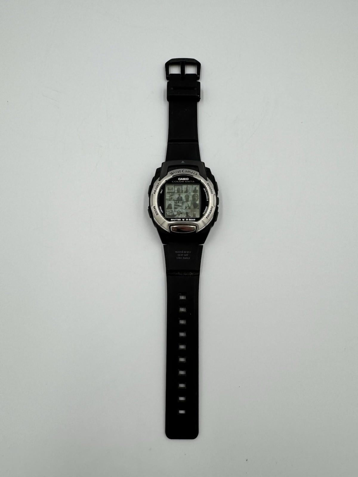 CASIO Wrist Camera WQV-3 - Rare Digital Y2K Watch Japan