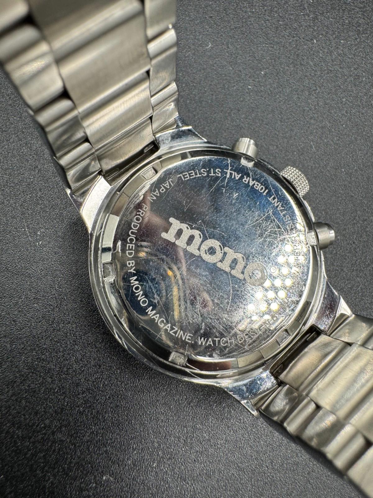 NASA × MONO Collaboration Wrist Watch World Limited Universe Watch Japan RARE VG